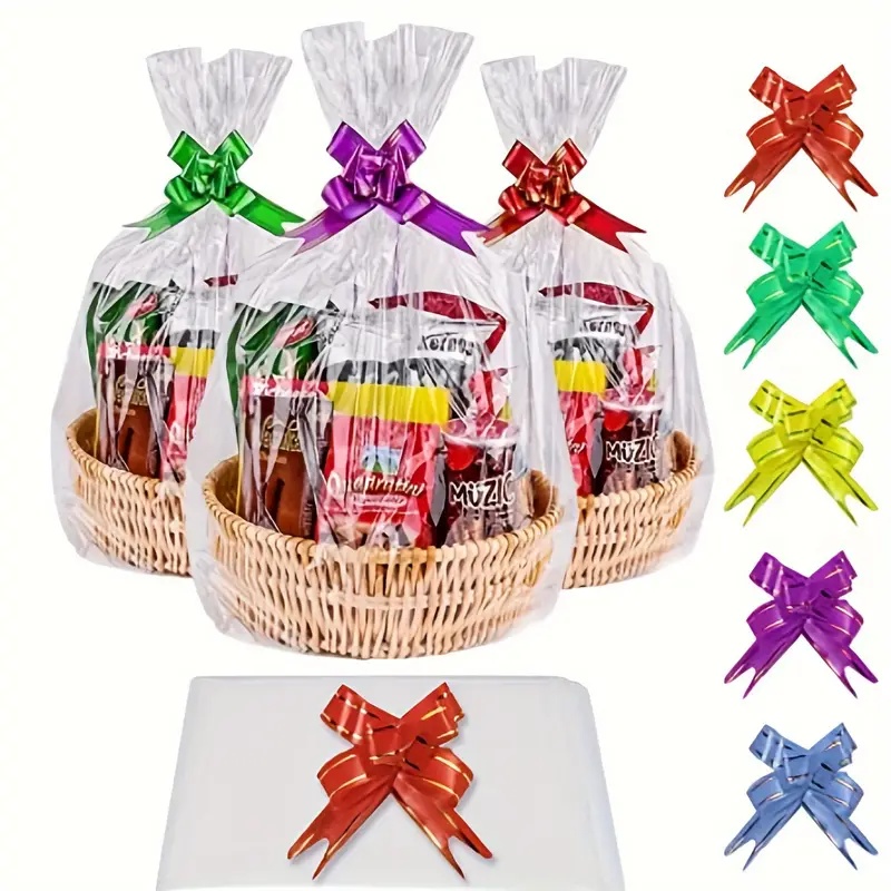 Wedding Hampers - حقيبة سيلوفان شفافة كبيرة مكونة من