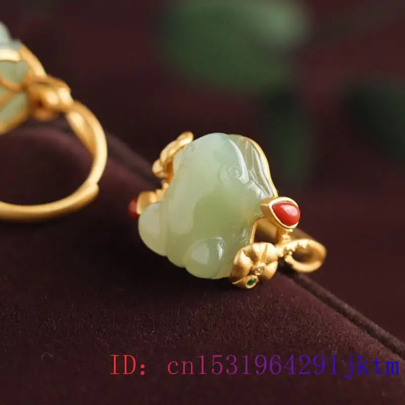 الأخضر اليشم الضفدع خواتم Char - مراجعة Wedding Yes وسعره