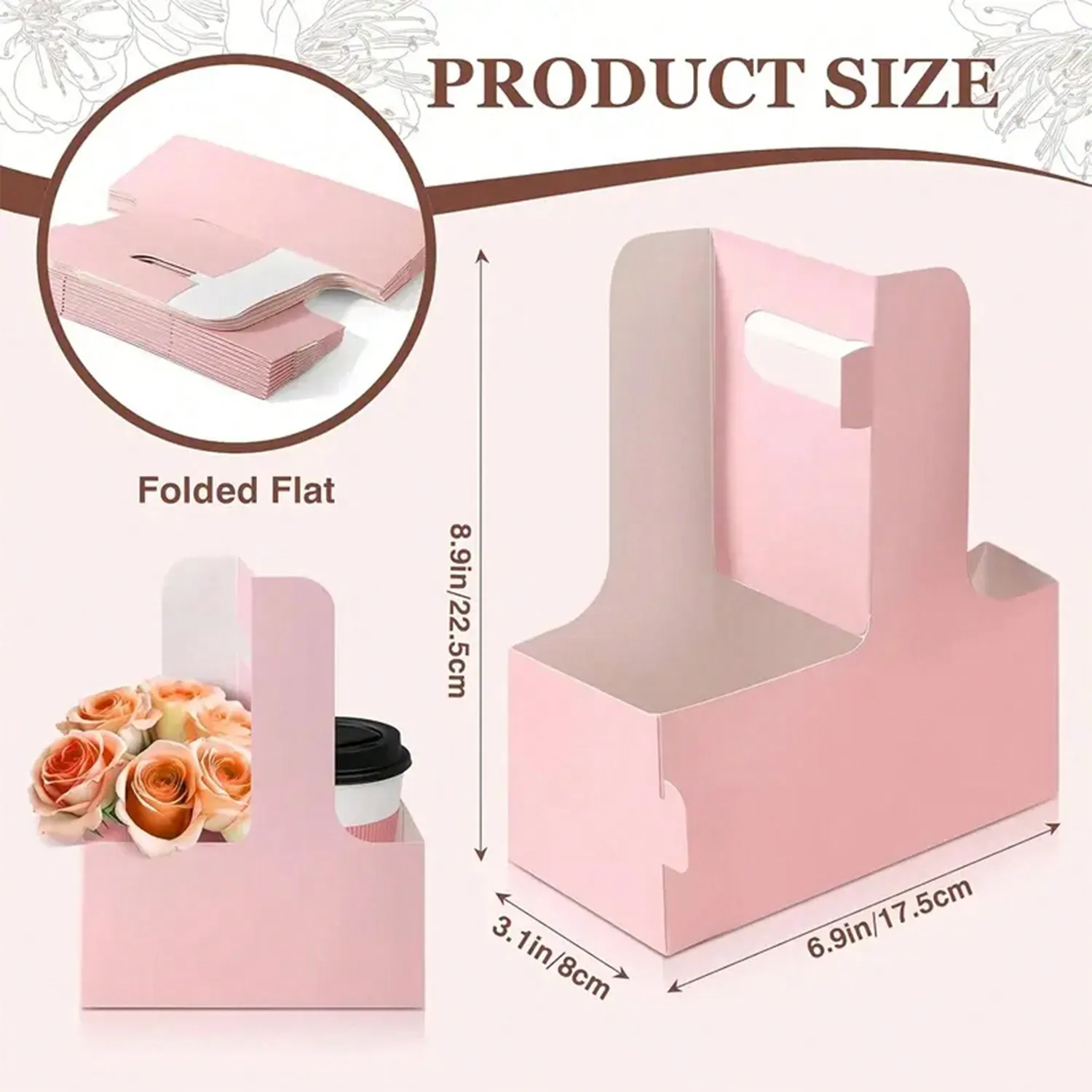 أكياس هدايا باقة الزهور الورقي - مراجعة Wedding Hampers وسعره