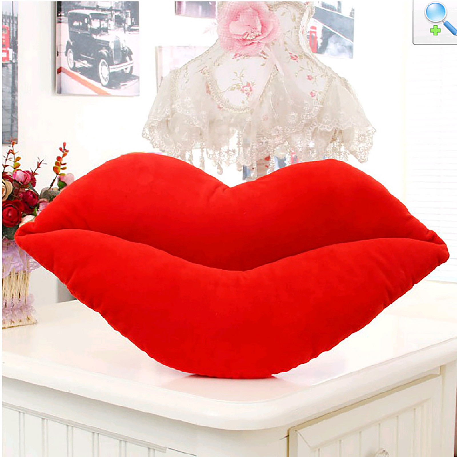 وسادة زينة لعيد الحب على شكل ش - مراجعة Wedding Hampers وسعره