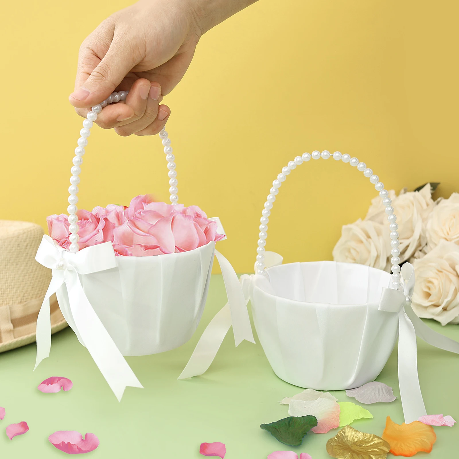 سلة زهور للعروس/الأطفال مكونة  - مراجعة Wedding Hampers وسعره