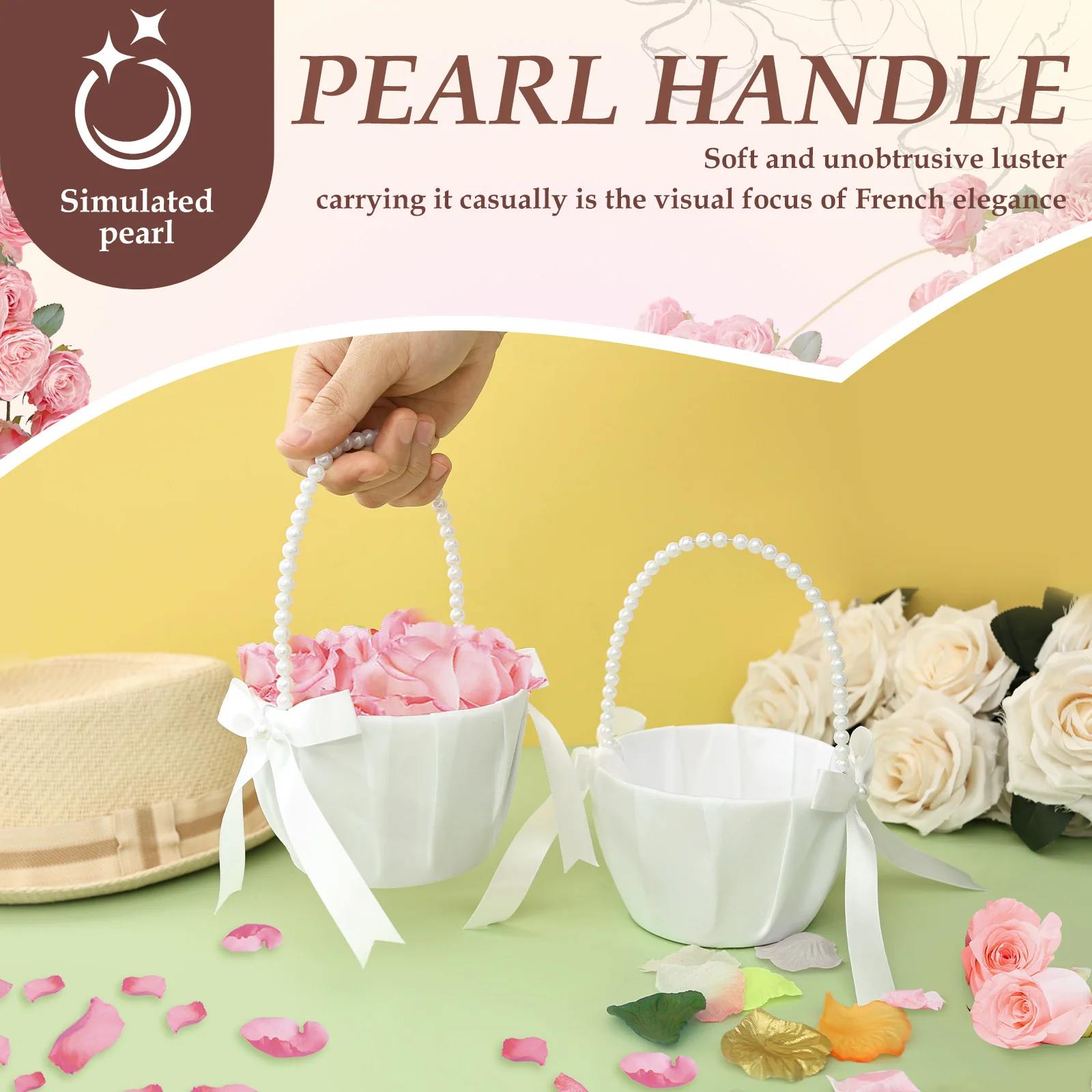 سلة زهور للعروس/الأطفال مكونة  - مراجعة Wedding Hampers وسعره